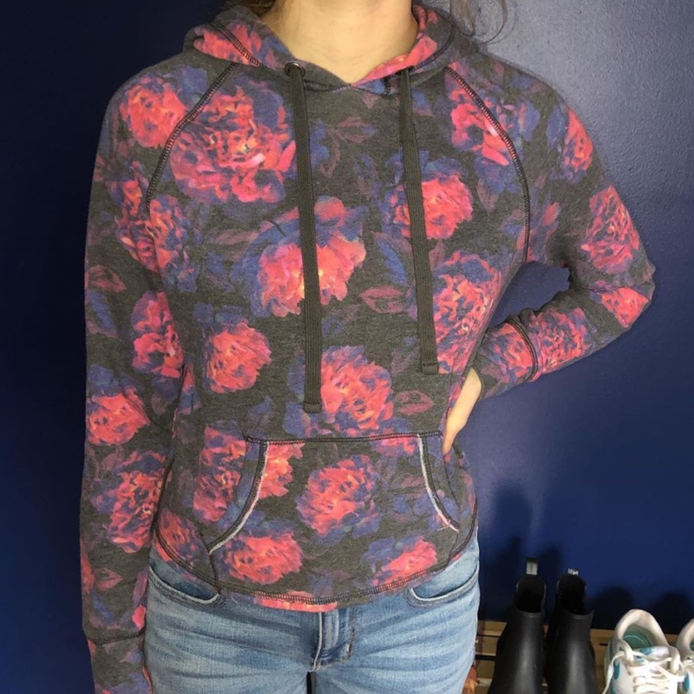 Floral Hoodie